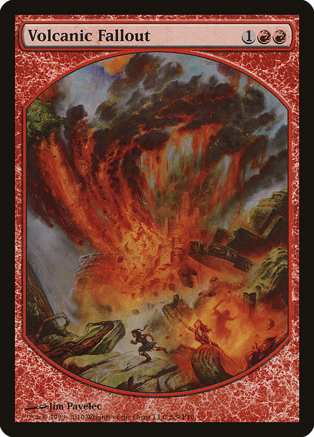 Volcanic Fallout [Magic Player Rewards 2010] - PCA Designer Toys