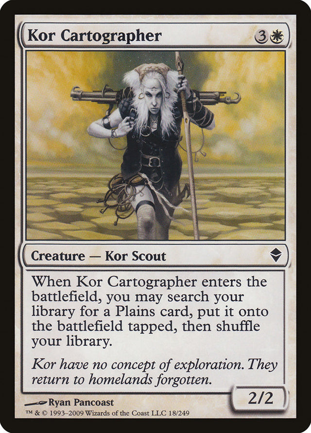 Kor Cartographer [Zendikar] - PCA Designer Toys