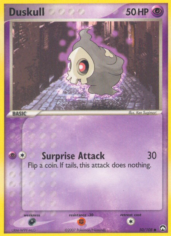 Duskull (50/108) [EX: Power Keepers] - PCA Designer Toys