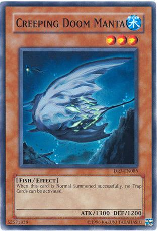 Creeping Doom Manta [DR3-EN085] Common - PCA Designer Toys