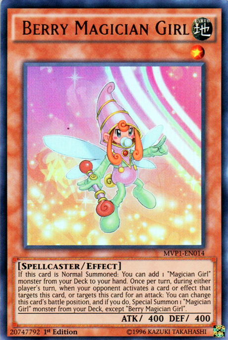 Berry Magician Girl [MVP1-EN014] Ultra Rare - PCA Designer Toys