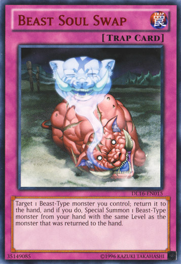 Beast Soul Swap (Red) [DL16-EN015] Rare - PCA Designer Toys