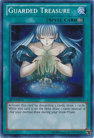 Guarded Treasure [DRLG-EN013] Secret Rare - PCA Designer Toys