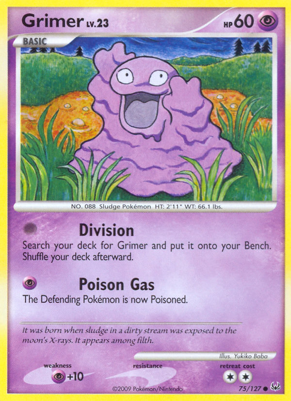 Grimer (75/127) [Platinum: Base Set] - PCA Designer Toys