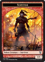 Survivor // Myr (023) Double-sided Token [Commander 2018 Tokens]