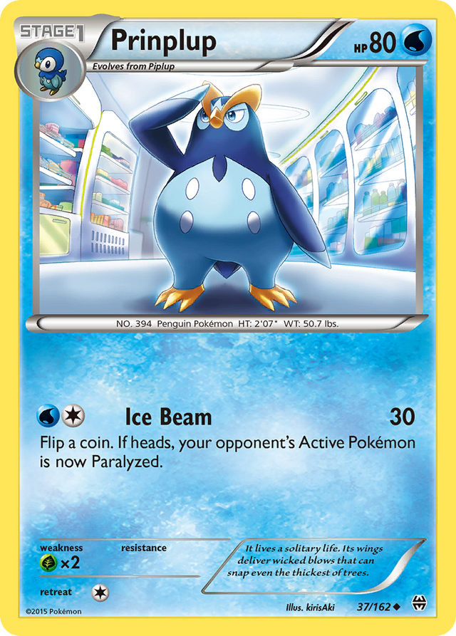 Prinplup (37/162) [XY: BREAKthrough] - PCA Designer Toys