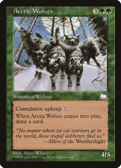 Arctic Wolves [Weatherlight] - PCA Designer Toys