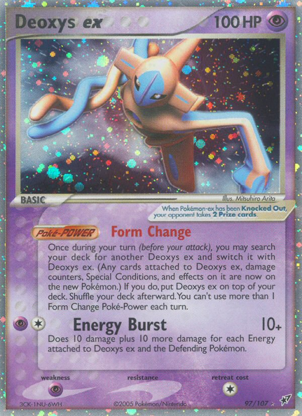 Deoxys ex (97/107) [EX: Deoxys] - PCA Designer Toys