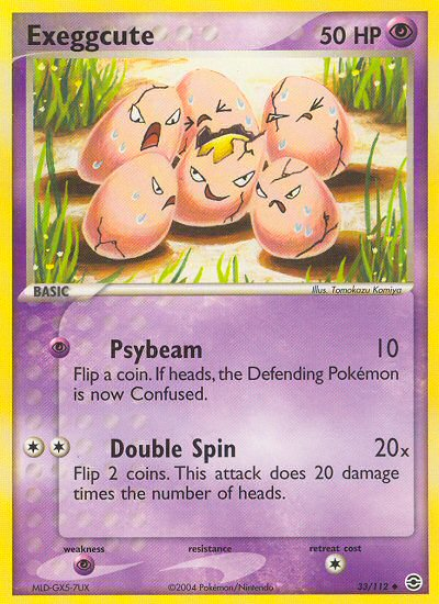 Exeggcute (33/112) [EX: FireRed & LeafGreen] - PCA Designer Toys