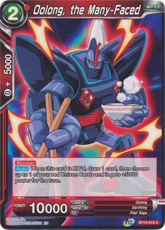 Oolong, the Many-Faced (BT10-015) [Rise of the Unison Warrior] - PCA Designer Toys