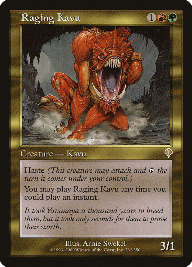 Raging Kavu [Invasion] - PCA Designer Toys