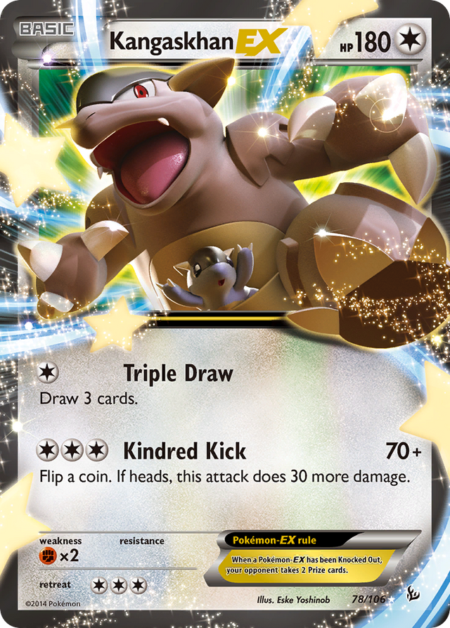 Kangaskhan EX (78/106) [XY: Flashfire] - PCA Designer Toys
