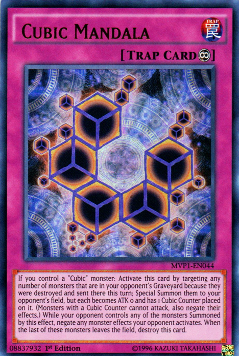 Cubic Mandala [MVP1-EN044] Ultra Rare - PCA Designer Toys