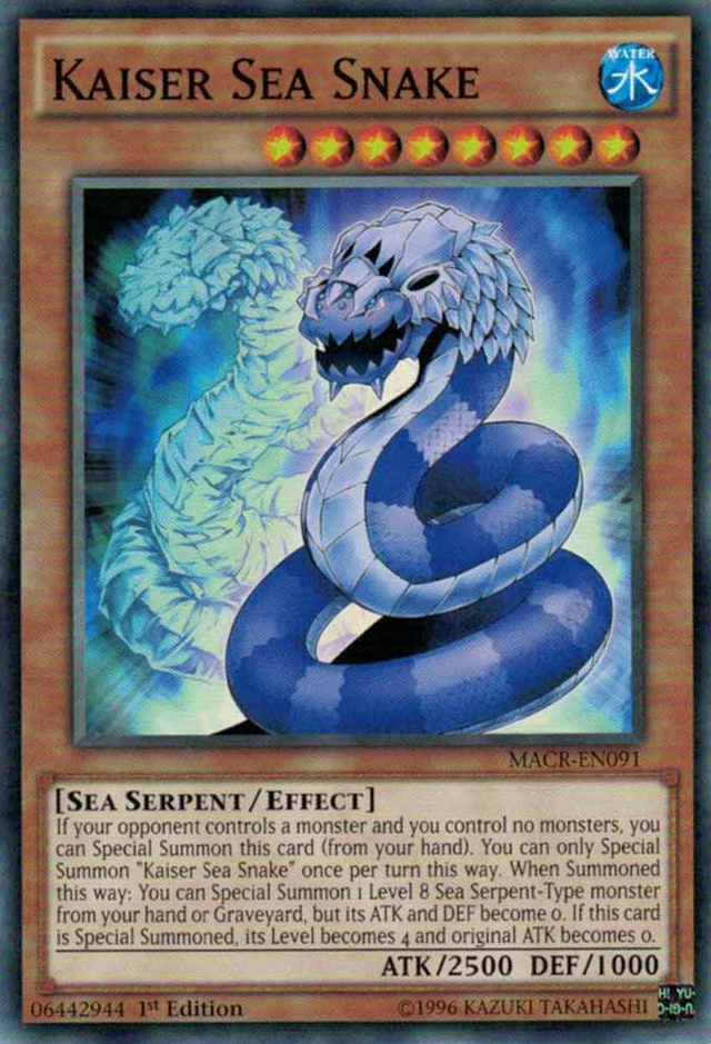 Kaiser Sea Snake [MACR-EN091] Common - PCA Designer Toys