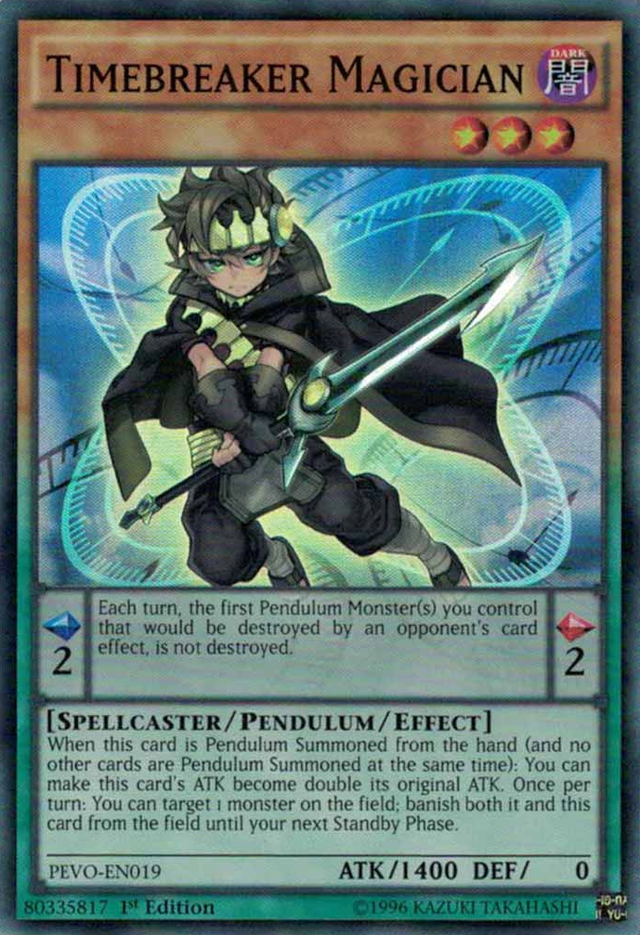 Timebreaker Magician [PEVO-EN019] Super Rare - PCA Designer Toys