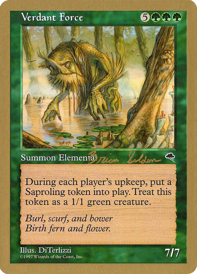 Verdant Force (Brian Selden) [World Championship Decks 1998]