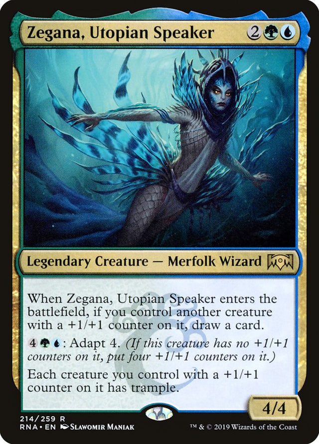 Zegana, Utopian Speaker [Ravnica Allegiance] - PCA Designer Toys
