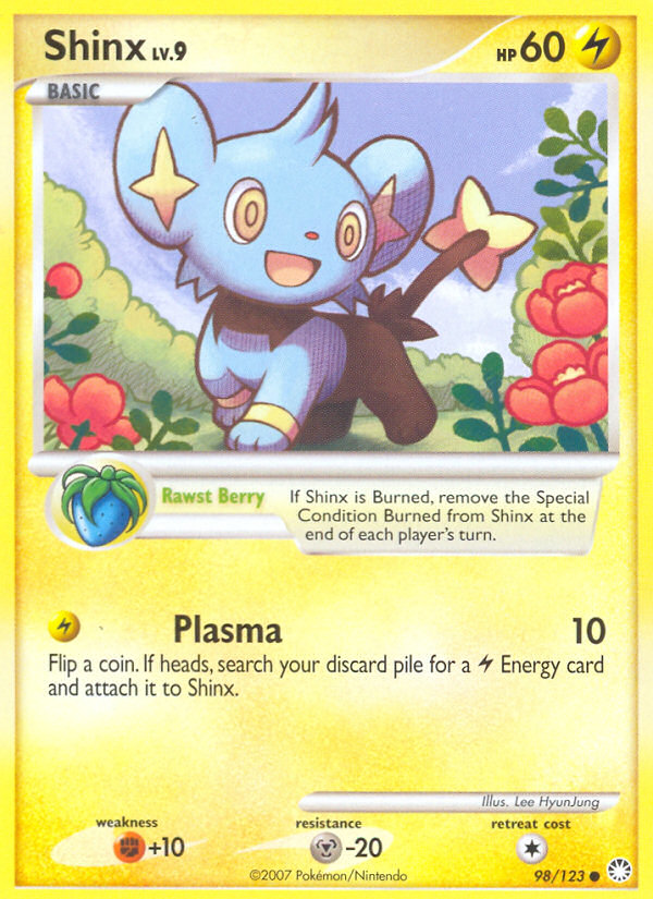Shinx (98/123) [Diamond & Pearl: Mysterious Treasures] - PCA Designer Toys