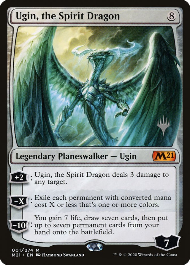 Ugin, the Spirit Dragon (Promo Pack) [Core Set 2021 Promos] - PCA Designer Toys