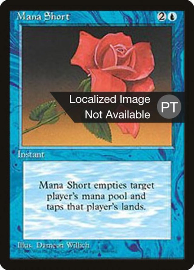 Mana Short [Fourth Edition (Foreign Black Border)] - PCA Designer Toys