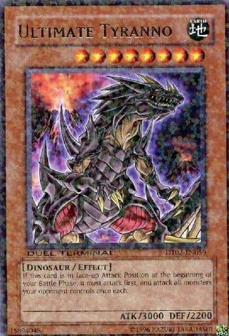 Ultimate Tyranno [DT02-EN059] Rare - PCA Designer Toys