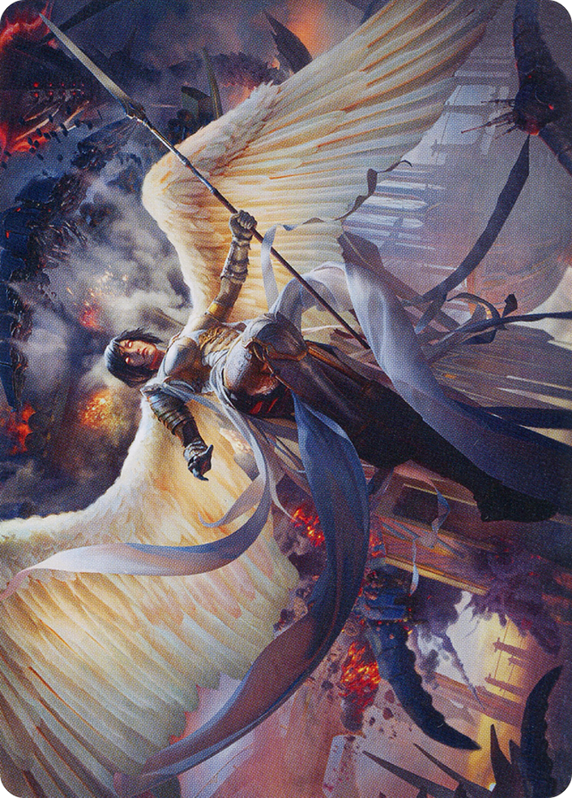 Serra Faithkeeper Art Card [March of the Machine Art Series] - PCA Designer Toys