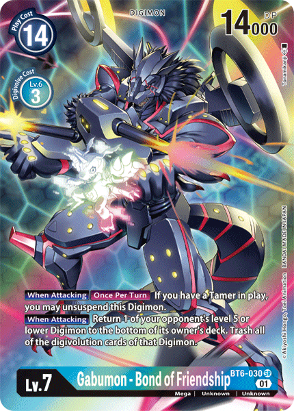 Gabumon - Bond of Friendship [BT6-030] (Alternate Art) [Double Diamond] - PCA Designer Toys
