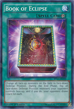 Book of Eclipse [BP03-EN159] Shatterfoil Rare - PCA Designer Toys