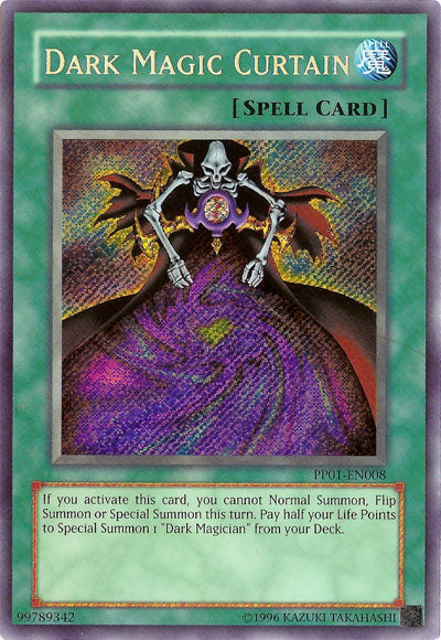 Dark Magic Curtain [PP01-EN008] Secret Rare - PCA Designer Toys