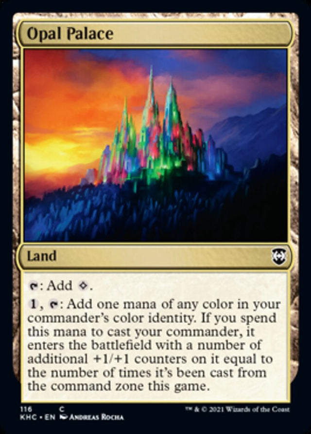 Opal Palace [Kaldheim Commander] - PCA Designer Toys