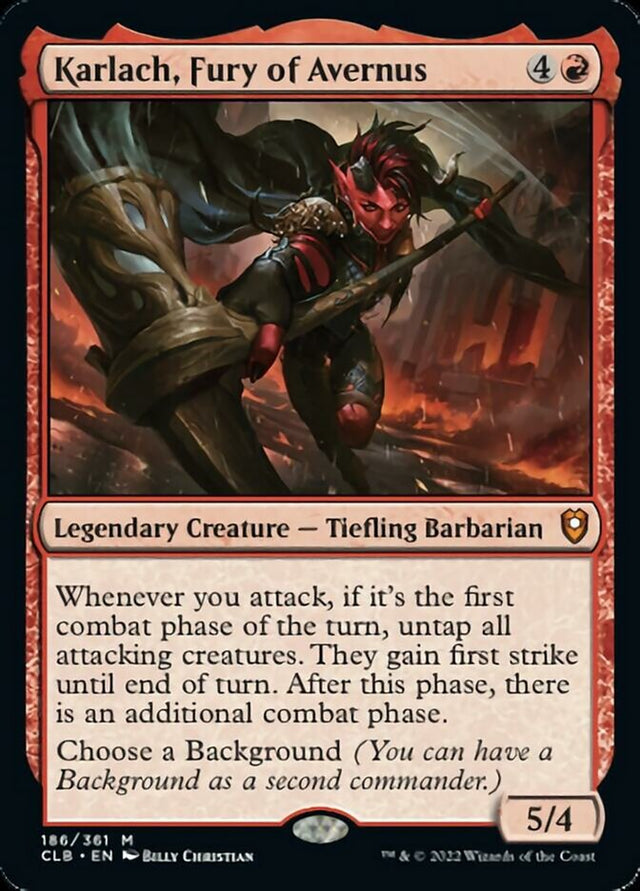 Karlach, Fury of Avernus [Commander Legends: Battle for Baldur's Gate] - PCA Designer Toys