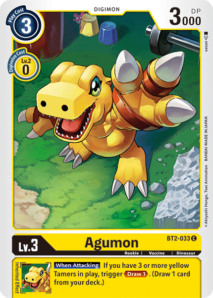 Agumon [BT2-033] [Release Special Booster Ver.1.5] - PCA Designer Toys