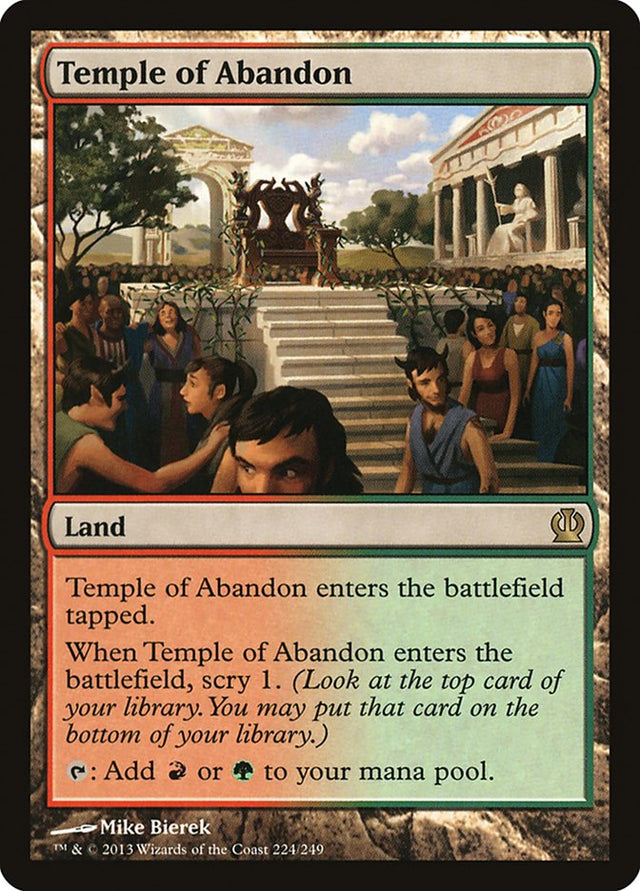 Temple of Abandon [Theros] - PCA Designer Toys