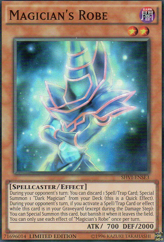 Magician's Robe [SHVI-ENSE3] Super Rare - PCA Designer Toys