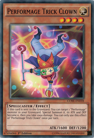 Performage Trick Clown [CORE-EN018] Common - PCA Designer Toys