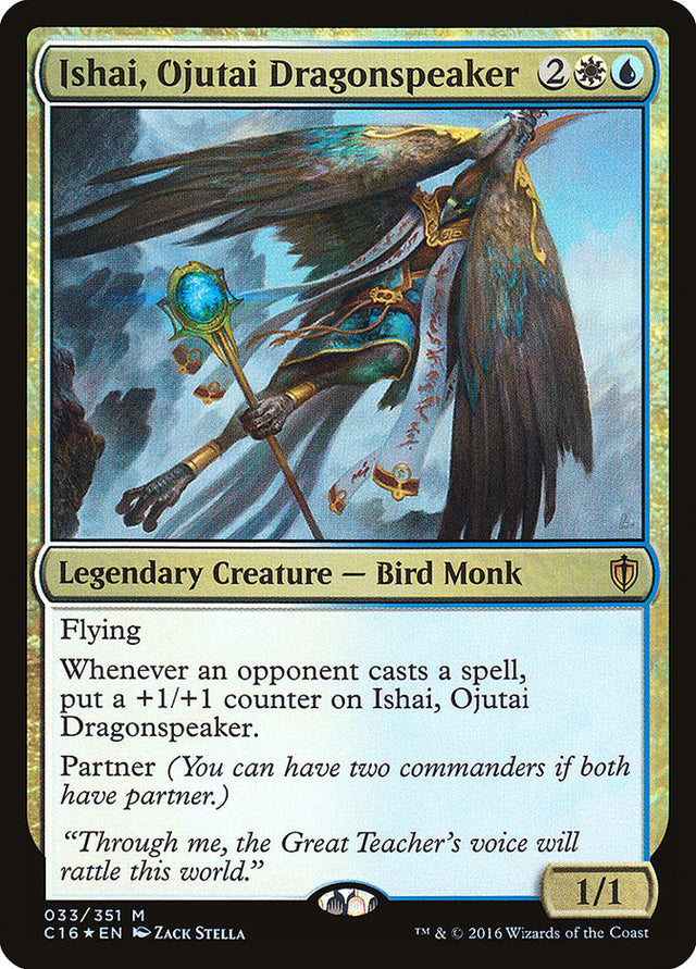 Ishai, Ojutai Dragonspeaker [Commander 2016] - PCA Designer Toys