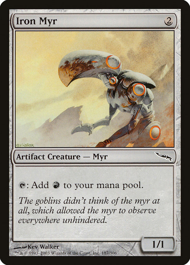 Iron Myr [Mirrodin] - PCA Designer Toys