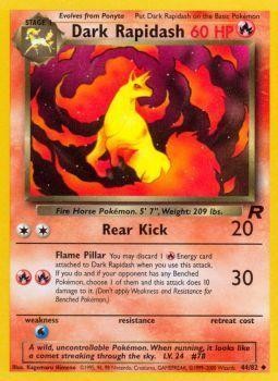 Dark Rapidash (44/82) [Team Rocket Unlimited] - PCA Designer Toys