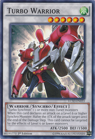 Turbo Warrior [LC5D-EN033] Common - PCA Designer Toys