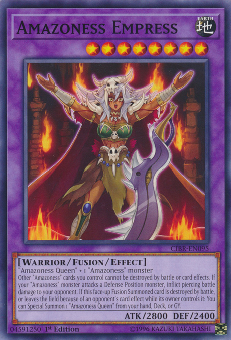 Amazoness Empress [CIBR-EN095] Common - PCA Designer Toys