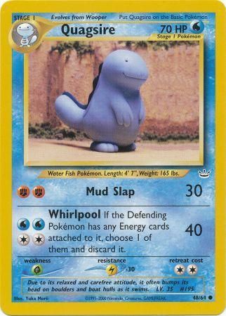 Quagsire (48/64) [Neo Revelation Unlimited] - PCA Designer Toys