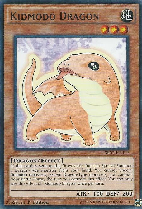 Kidmodo Dragon [SR02-EN019] Common - PCA Designer Toys