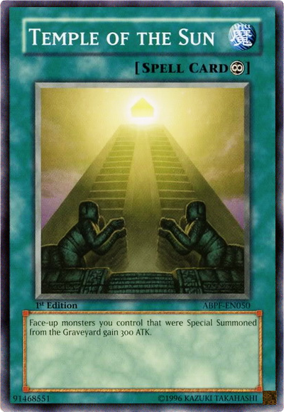 Temple of the Sun [ABPF-EN050] Common - PCA Designer Toys