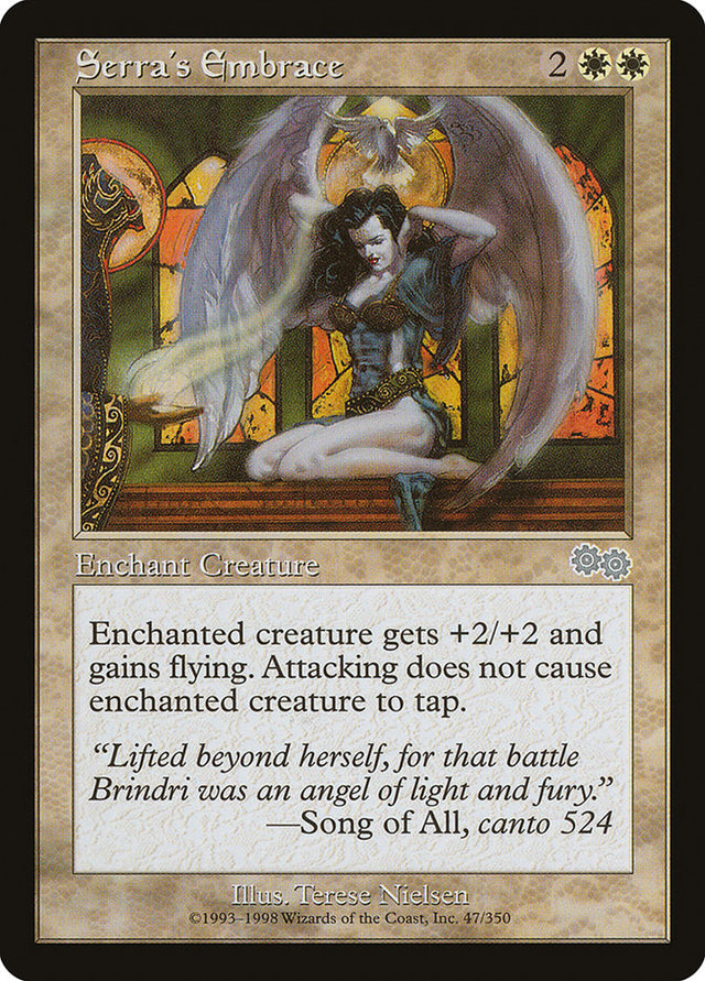 Serra's Embrace [Urza's Saga] - PCA Designer Toys
