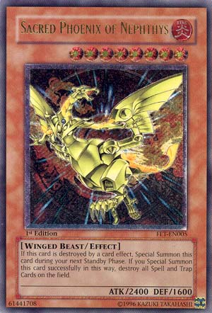 Sacred Phoenix of Nephthys [FET-EN005] Ultimate Rare - PCA Designer Toys