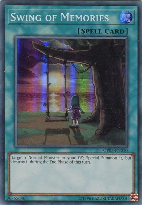 Swing of Memories [OP05-EN010] Super Rare - PCA Designer Toys