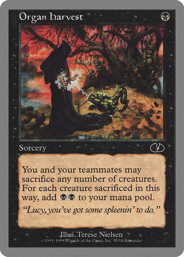 Organ Harvest [Unglued] - PCA Designer Toys