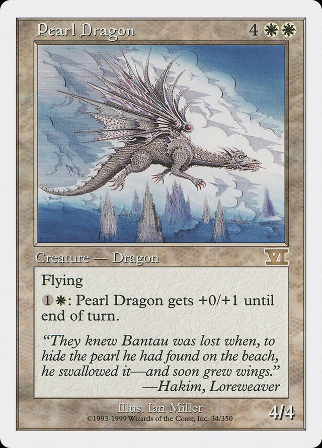 Pearl Dragon [Classic Sixth Edition] - PCA Designer Toys