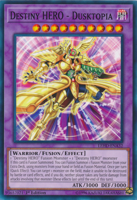 Destiny Hero - Dusktopia [LEHD-ENA32] Common - PCA Designer Toys