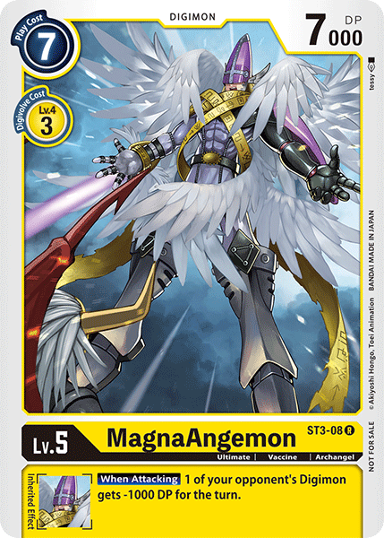 MagnaAngemon [ST3-08] (Official Tournament Pack Vol.3) [Starter Deck: Heaven's Yellow] - PCA Designer Toys